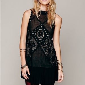 ✨Sold✨Free People One Angel Lace Dress EUC